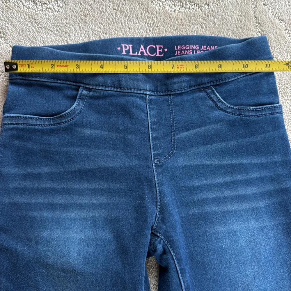 The Children’s Place Girls Size 8 Stretch Jeans, Jeggings, Washed Blue